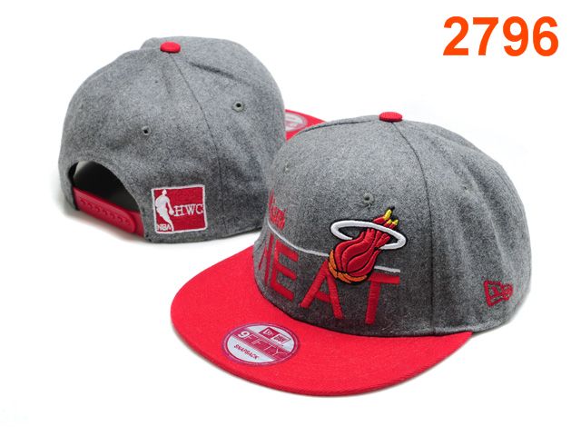 Miami Heat NBA Snapback Hat PT092